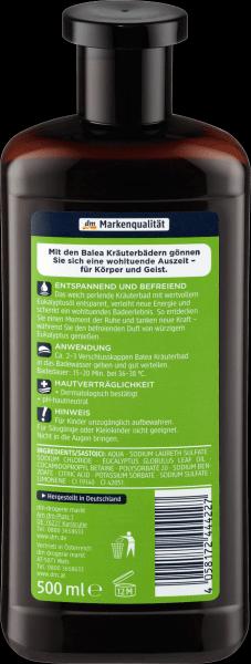 Produktbild dm Balea Kräuterbad Eukalyptus (500 ml)
