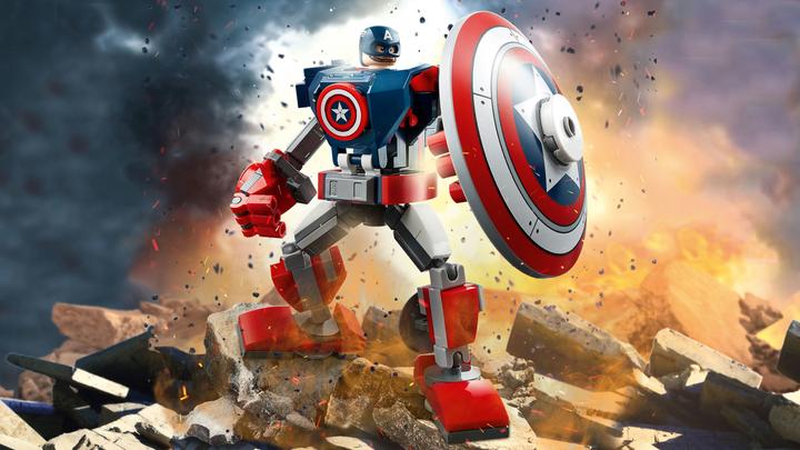 Image du produit LEGO Captain America Mech (76168, LEGO Marvel)