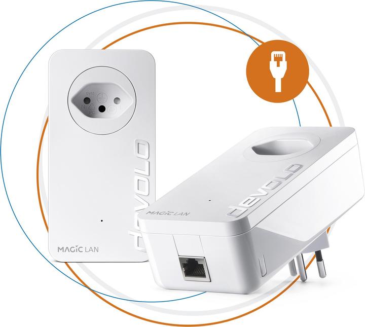 Produktbild Devolo Magic 1 LAN Starter Kit 1-1-2 (1200 Mbit/s)