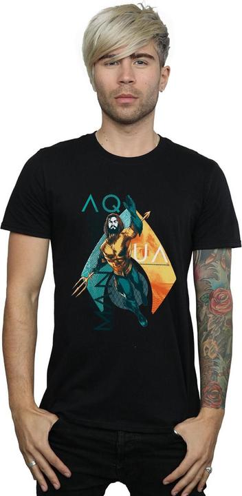Produktbild Aquaman Tropical Icon TShirt (M)