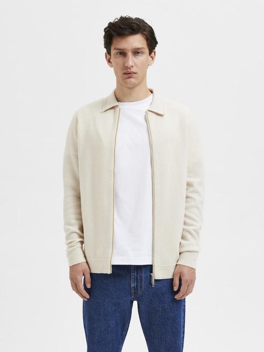 Image du produit Selected Homme Cardigan tricoté à fermeture éclair (M)