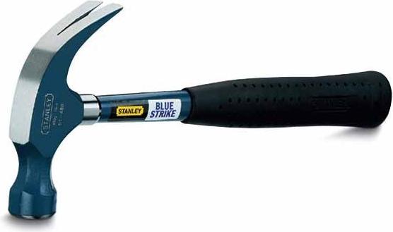 Produktbild Stanley Klauenhammer Blue Strike (570g Kopfgewicht, geschmiedeter Kopf, Stahlstiel, geschliffene Kla (859 g)