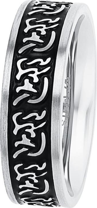 Amor Ringe für Damen und Herren, Unisex, Edelstahl (56)