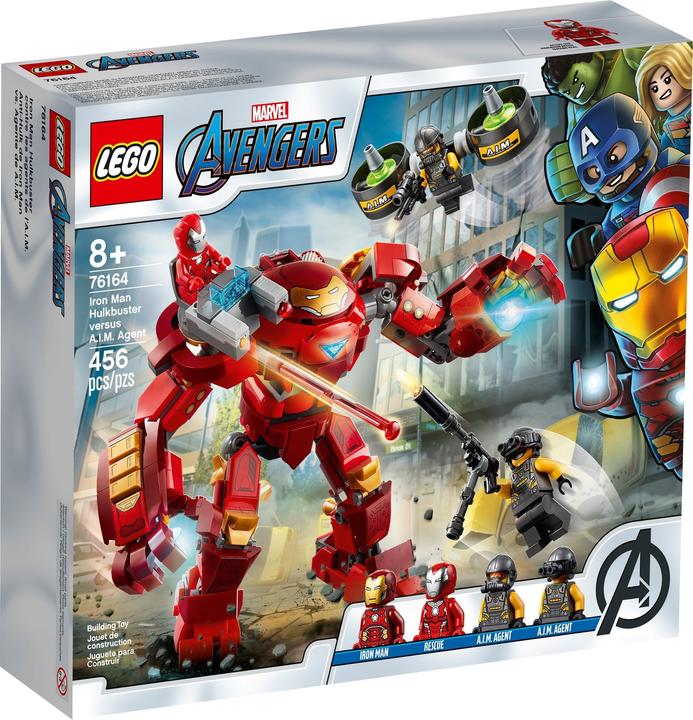 Immagine prodotto LEGO Iron Man Hulkbuster contro l'agente A.I.M. (76164, LEGO Marvel)