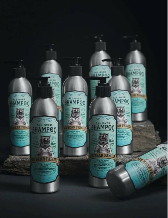 Immagine prodotto Mr. Bear Family Legno di primavera in tutto il mondo (250 ml, Shampoo liquido)