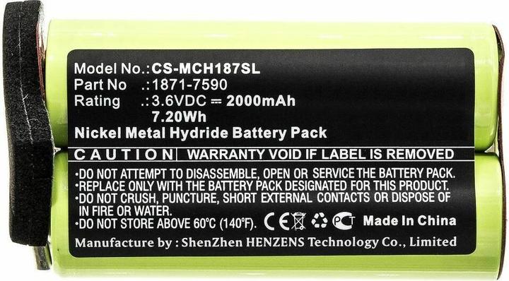 Produktbild CoreParts Battery for Shaver (1 Stk.)