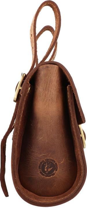 Actual product image Greenburry Vintage pannier XL leather 20 cm (2 l, Handlebar bag)