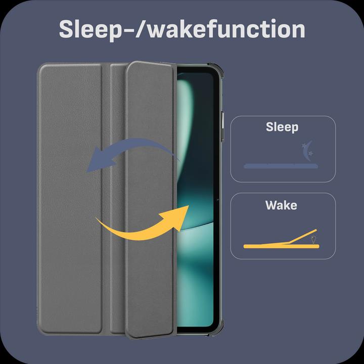 Actual product image Cazy Premium Smart Case Compatible with OnePlus Pad - Protective Case Cover - Automatic Sleep/Wake - (Lenovo Tab M9)