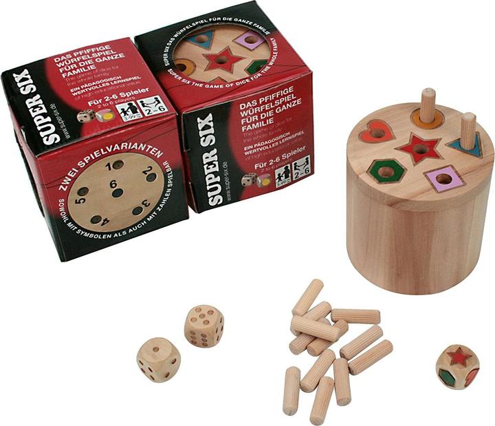 Immagine prodotto Bestsaller Super Six Gross (in legno) (Tedesco, Francese, Italiano, Inglese)