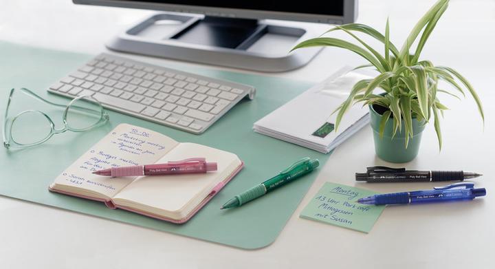Immagine prodotto Faber-Castell Biros 'Poly Ball View' XB (Blu ammiraglio, 1 x)