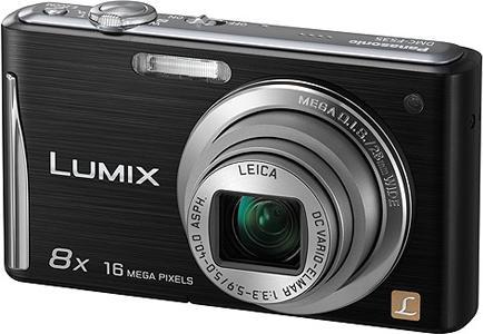 Produktbild Panasonic Lumix FS35, 16MP, 8x Zoom, HD-Movies, Schwarz (1/2,3'')