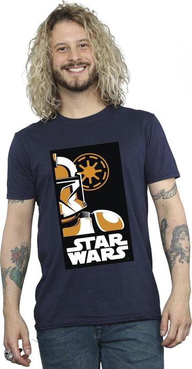 Produktbild Star Wars Stormtrooper Art Poster TShirt (3XL)