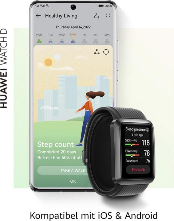 Produktbild Huawei Watch D (42 mm)