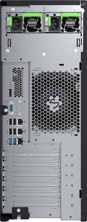 Produktbild Fujitsu TX1330M5 XEON E-2336 16GB 8SFF 500W tit (Intel Xeon E-2236, 16 GB, Tower Server)