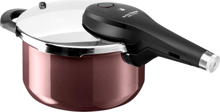 Immagine prodotto WMF Pentola a pressione FUSIONTEC Rosso (22 cm, Cucina a vapore, Tecnologia di fusione)