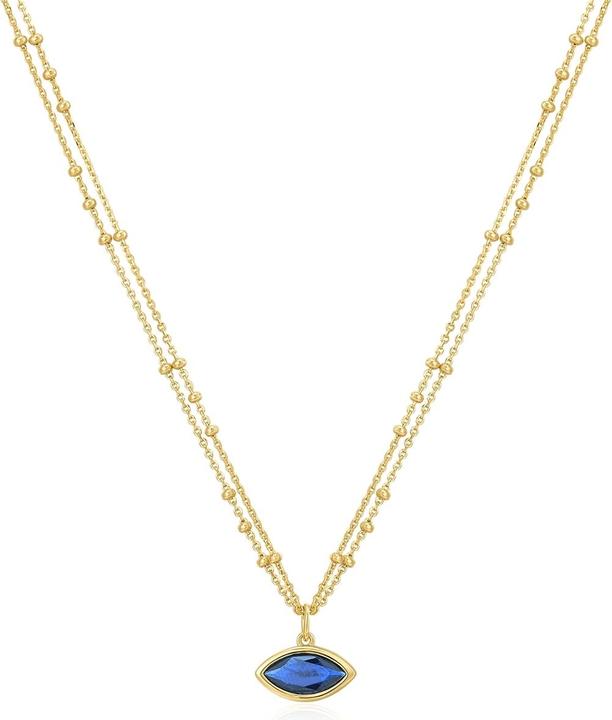 Produktbild Glanzstücke München Damen Kette Allsehendes Auge Sterling Silber - 34630 (Sterling Silber, 40 - 45 cm)