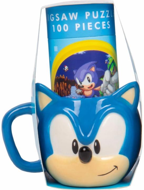 Image du produit Fizz Creations Sonic the Hedgehog - Set tasse et puzzle (1848 ml, 1 x)