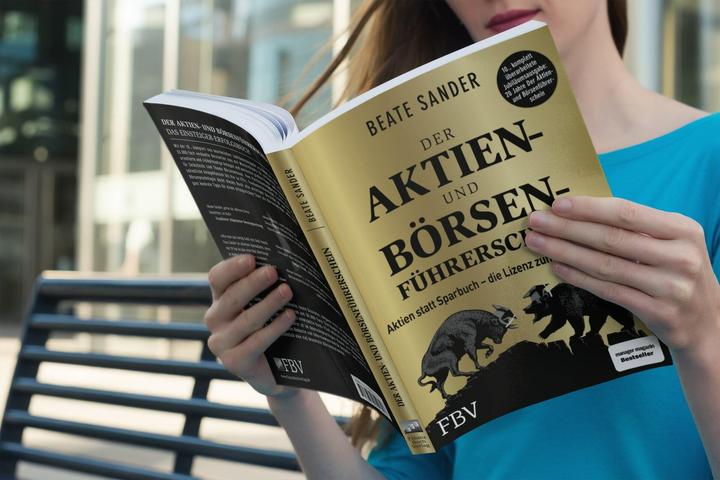 Produktbild Der Aktien- und Börsenführerschein – Jubiläumsausgabe (Deutsch, Beate Sander, 2020)