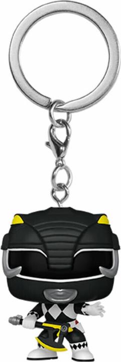 Funko Power Rangers 30th présentoir porte-clés Pocket POP! Vinyl Black Ranger 4 cm (1)