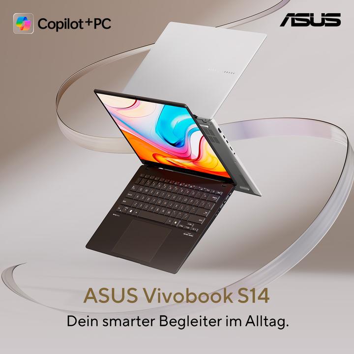 Actual product image ASUS Vivobook S 14 (14", AMD Ryzen AI 7 350, 16 GB, 1000 GB, DE)