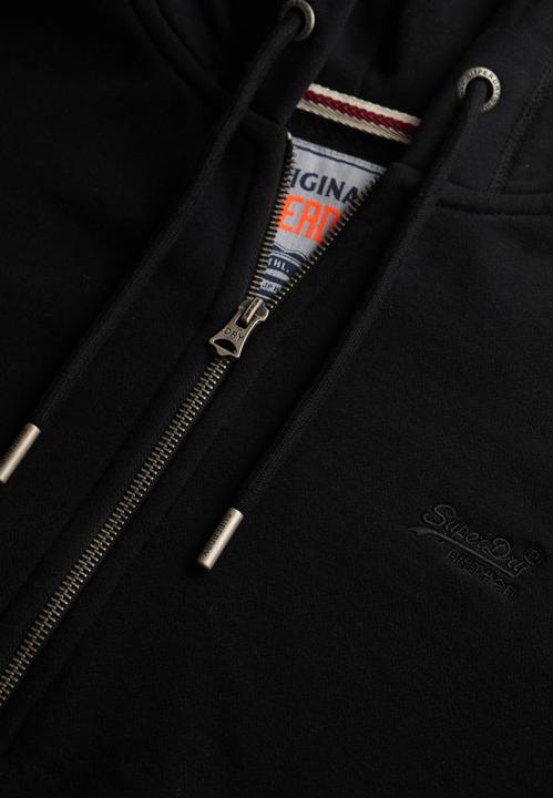 Produktbild Superdry Sweatjacke Casual Figurbetont Essential Logo Zip Hoodie (XL)