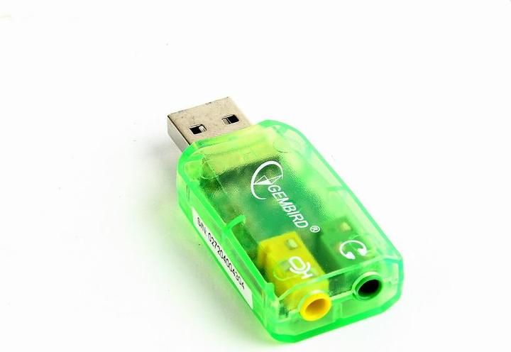 Immagine prodotto Gembird SCHEDA AUDIO USB EXT. VIRTUS/SC-USB-01 - Scheda audio (USB)