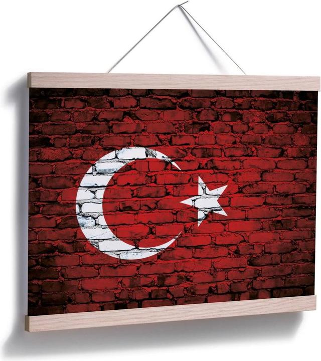 Image du produit Trenddeko Drapeau turc (60 x 50 cm)