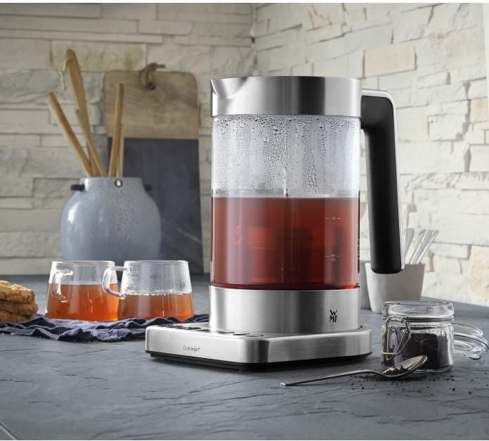 Image du produit WMF Bouilloire en verre avec sélection de la température 1,7l Filtre à thé Fonction maintien au chaud (1.70 l)