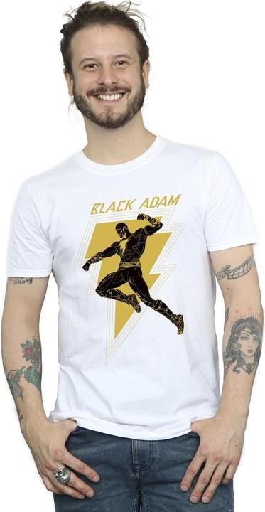 Immagine prodotto Maglietta Black Adam Golden Bolt Chest (S)