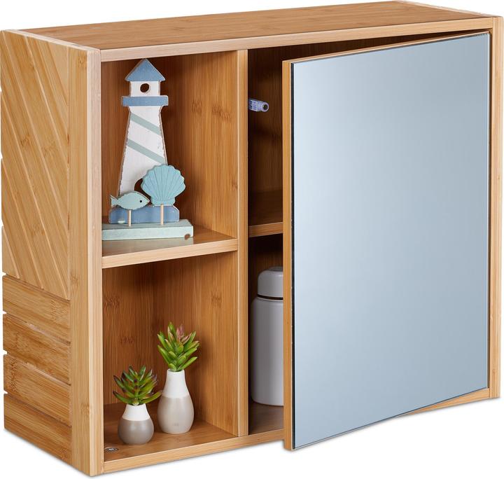 Produktbild Relaxdays Spiegelschrank (54.5 x 20 x 45 cm)