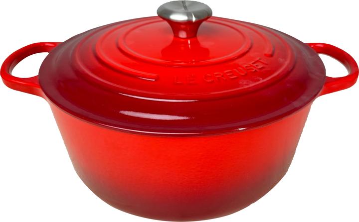 Le Creuset Signature (28 cm, Bräter + Schmortopf, Gusseisen)