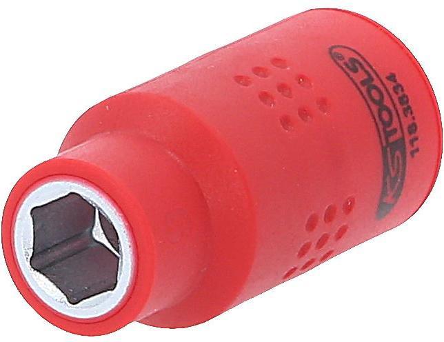 Produktbild KS Tools 3/8" Isolierte Stecknuss (9 mm)