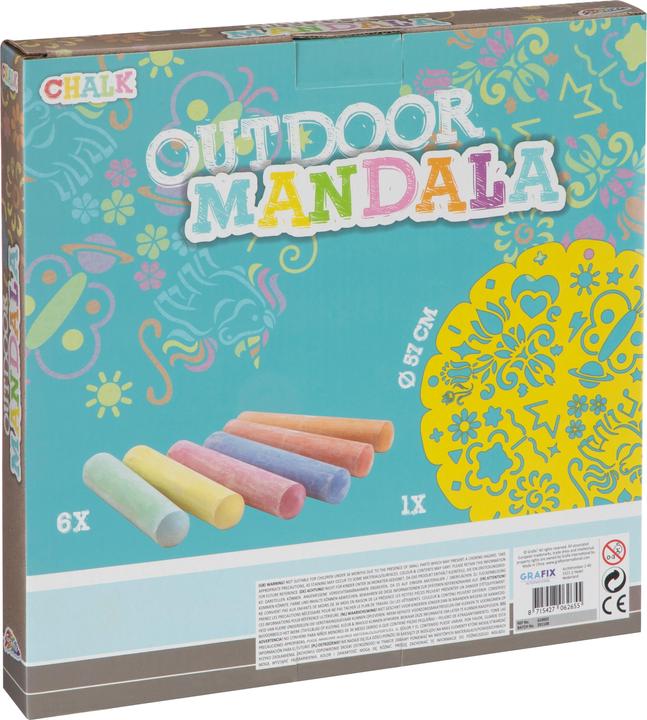 Image du produit Grafix Craie de trottoir Mandala