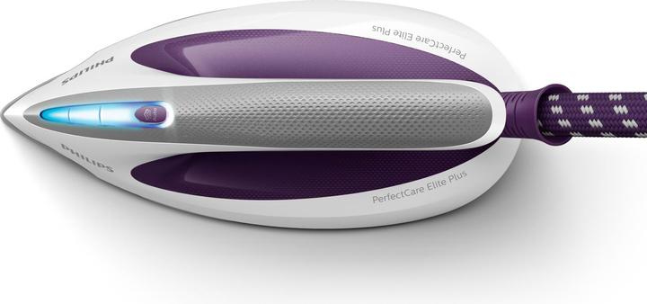 Actual product image Philips GC9660/30 steam ironing station T-ionicGlide soleplate Purple, White (2700 W, 520 g/min)
