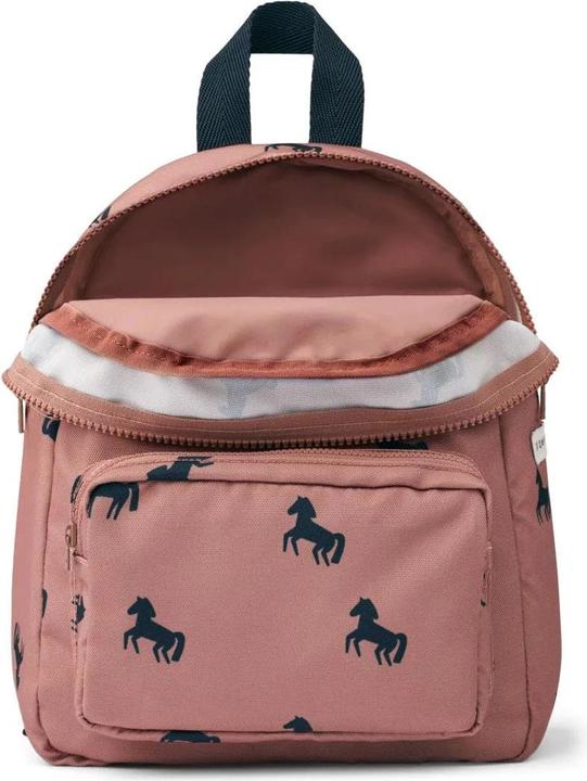 Produktbild Liewood Kinder Rucksack Allan Medium Horses / Dark Rosetta