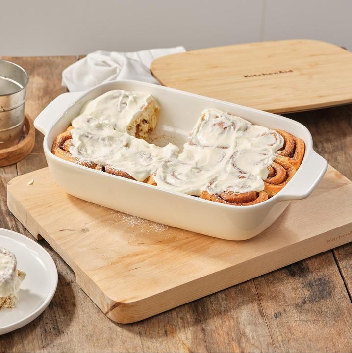 Immagine prodotto KitchenAid overschaal met bamboe deksel - large - amandel wit