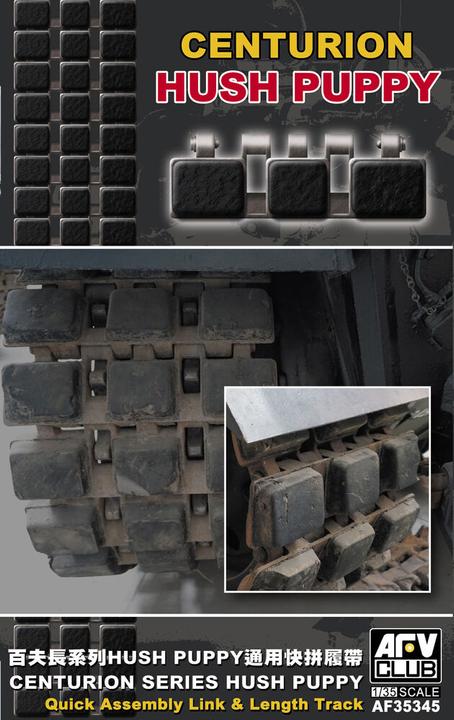 AFV Club Centurion Series Hush Puppy Quick Assembly Link & Length Track