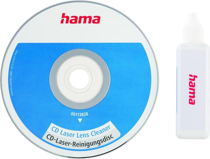 Actual product image Hama CD laser cleaning disc, with cleaning fluid, individually packed (0 x)