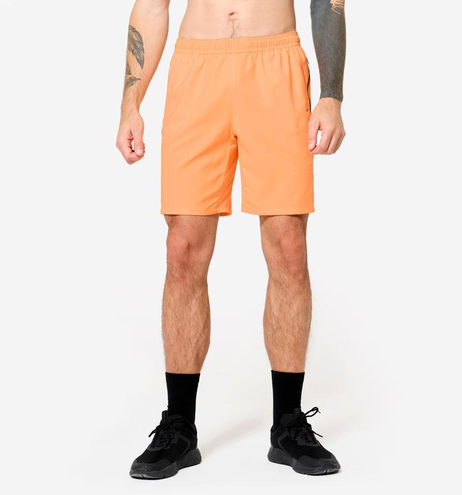 Domyos Shorts Reissverschlusstaschen - orange