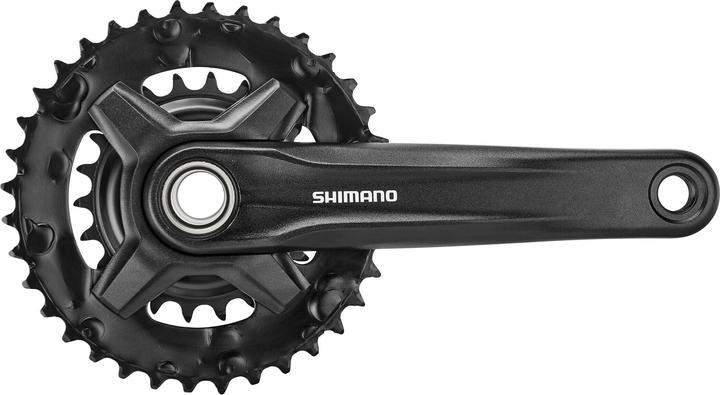 Actual product image Shimano FC-MT210 crankset 36/22 teeth 2x9-speed (175 mm)