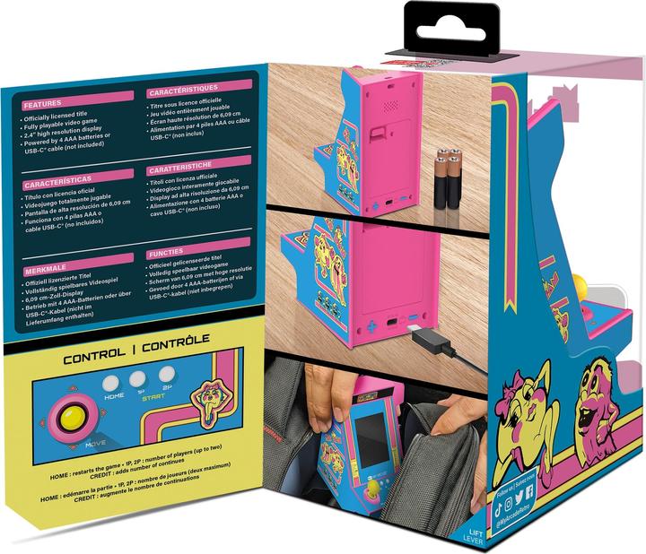 Image du produit MyArcade My Arcade DGUNL-7023 MS. PAC-MAN Nano Player Pro Portable Retro Arcade
