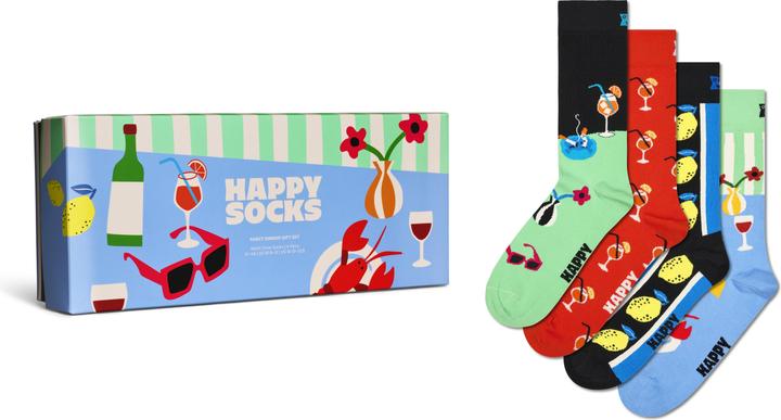 Immagine prodotto Happy Socks Cena elegante (confezione da 4, 36 - 40)