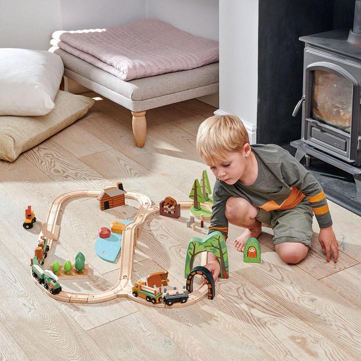 Produktbild Tender Leaf Toys Eisenbahnzubehör Wald-Tunnel
