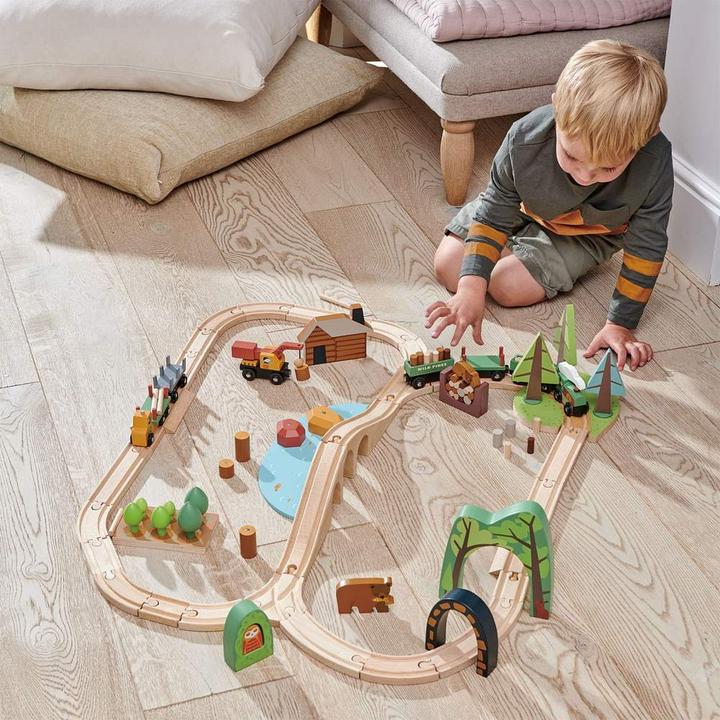 Produktbild Tender Leaf Toys Eisenbahnzubehör Wald-Tunnel