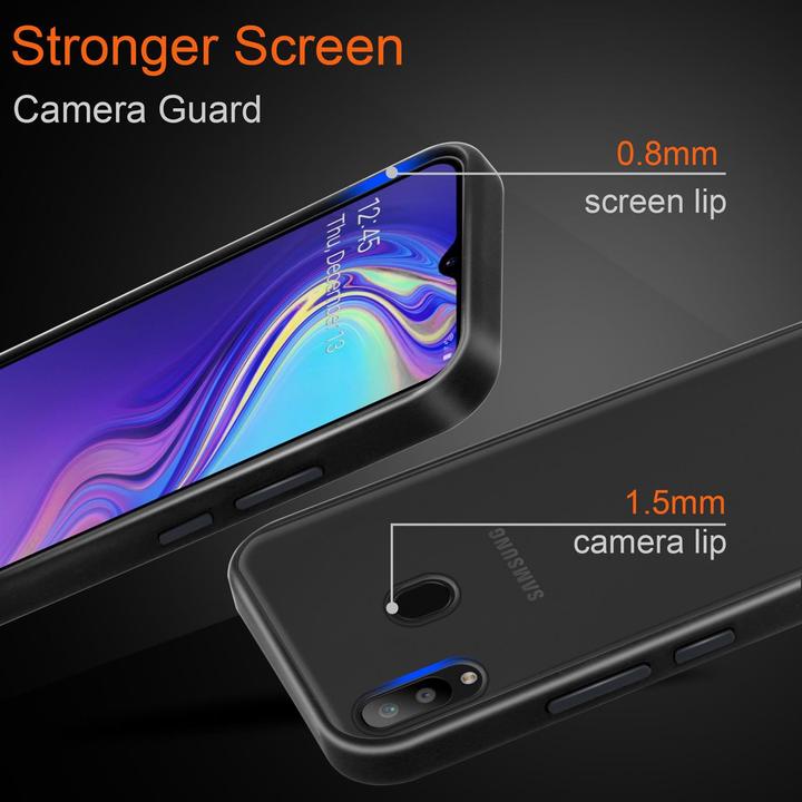 Actual product image Cadorabo Hybrid Matt Cover (Samsung Galaxy M30)