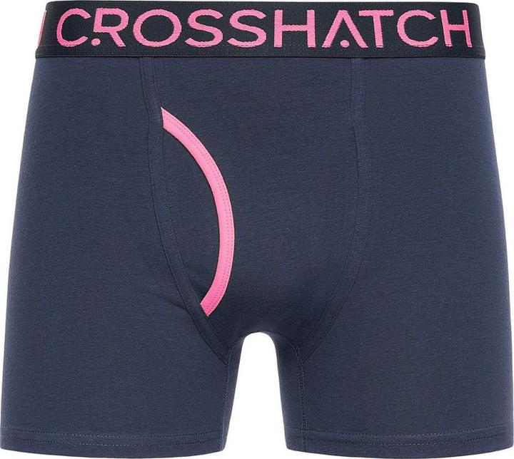 Image du produit Crosshatch - Boxers TRIOGLOW - Homme (M, Lot de 3)