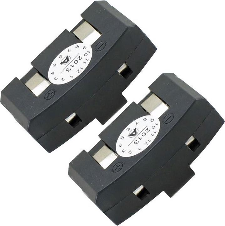 Produktbild AccuCell 2er Set Akku passend für Sennheiser BA150, BA151, RS6, TR820 NiMH (A200)