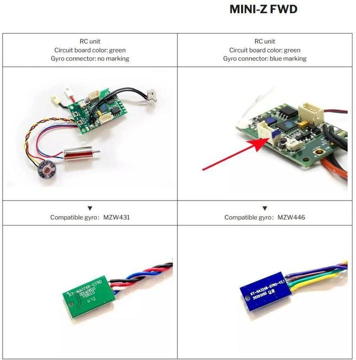 Produktbild Kyosho Kreisel Mini-Z Gyro Unit 2.0 MZW446