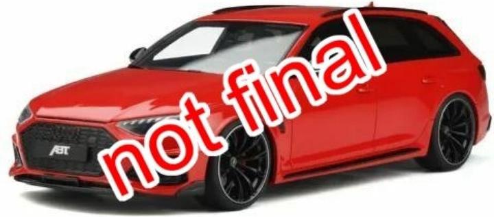 Image du produit Solido 1:43 Audi RS6-R Misano rouge