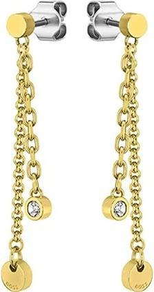 Produktbild Hugo Boss Decent gold-plated asymmetric earrings Iris 1580333